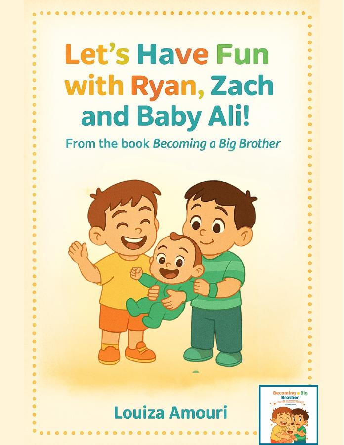First page of the Becoming a Big Brother activity packet